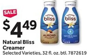 Natural Bliss Creamer