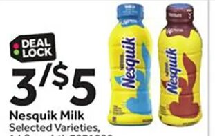Nesquik Milk at Stop & Shop