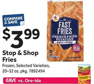 Stop & Shop Fries