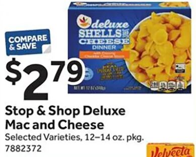 Stop & Shop Deluxe Mac and Cheese