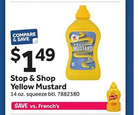 Stop & Shop Yellow Mustard