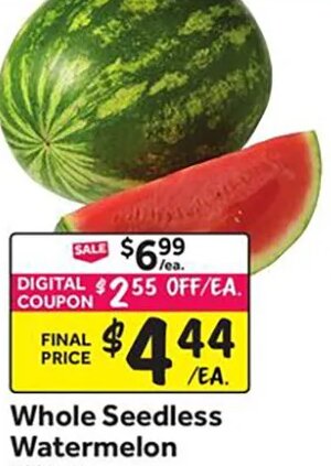 Whole Seedless Watermelon