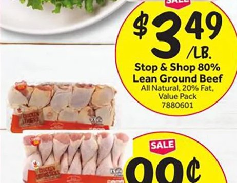 Stop & Shop 80% Lean Ground Beef at Stop & Shop