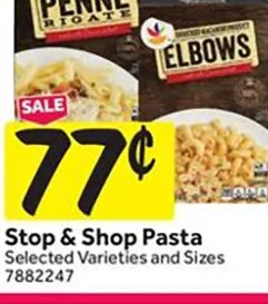 Stop & Shop Pasta