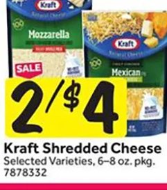 Kraft Shredded Cheese