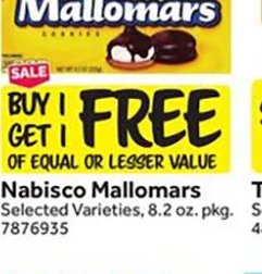 Nabisco Mallomars