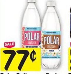 Polar Seltzer or Soda 1 Liter