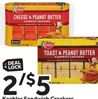 Keebler Sandwich Crackers at Stop & Shop