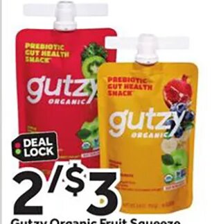 Gutzy Organic Fruit Squeeze