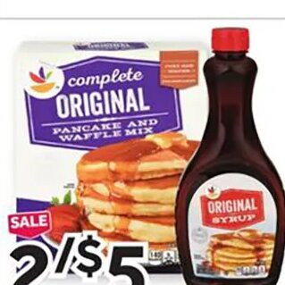 Stop & Shop Pancake Mix or Syrup