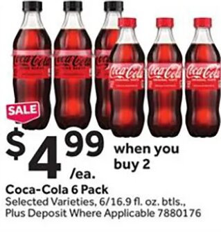 Coca-Cola 6 Pack at Stop & Shop