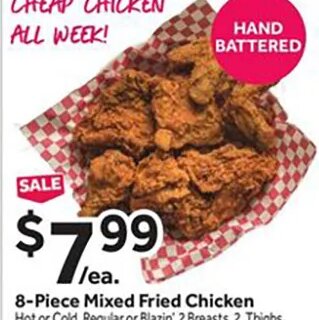 8-Piece Mixed Fried Chicken at Stop & Shop