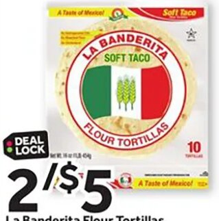 La Banderita Flour Tortillas at Stop & Shop