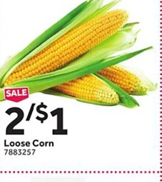 Loose Corn at Stop & Shop