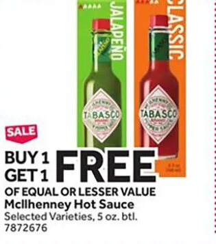 McIlhenny Hot Sauce