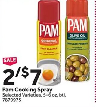 Pam Cooking Spray