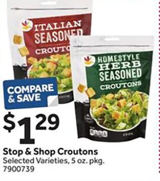 Stop & Shop Croutons