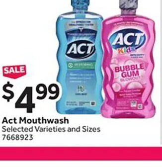 Act Mouthwash