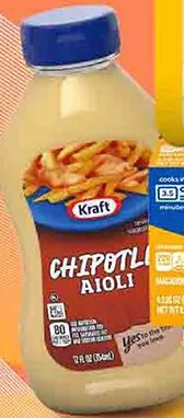 Kraft Chipotle Aioli