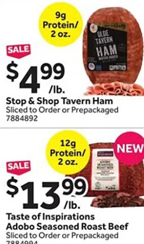 Stop & Shop Tavern Ham at Stop & Shop