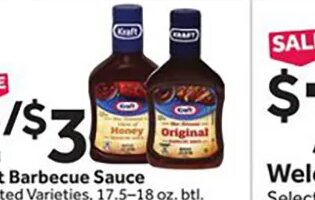 Kraft Barbecue Sauce at Stop & Shop
