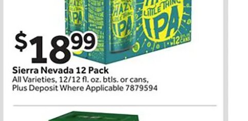 Sierra Nevada 12 Pack