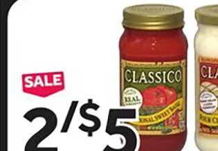 Classico Pasta or Alfredo Sauce