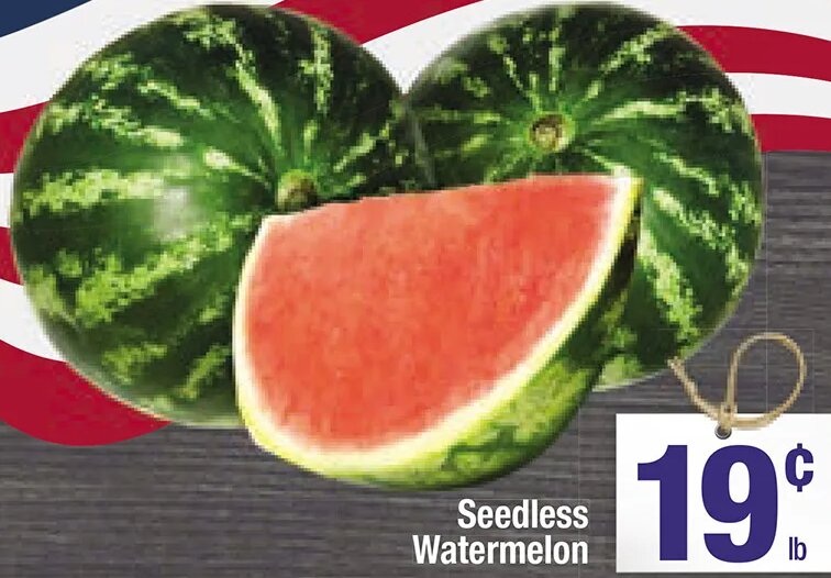 Seedless Watermelon at Super King Markets