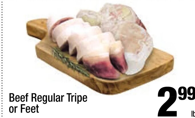 Beef Regular Tripe or Feet