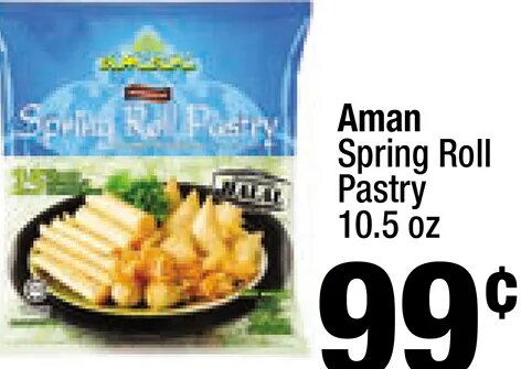 Aman Spring Roll Pastry