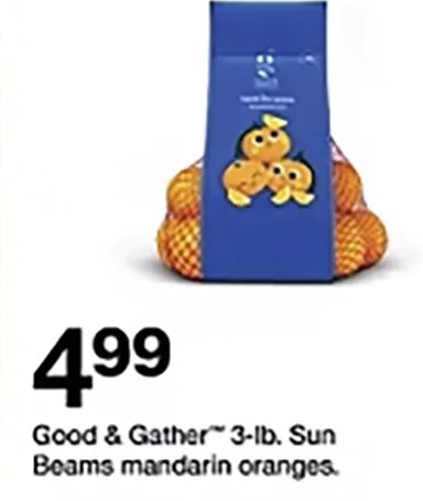 Good & Gather 3-lb. Sun Beams mandarin oranges at Target
