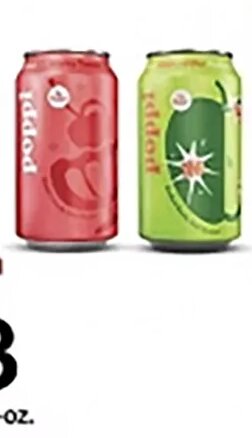 Poppi 12-oz. prebiotic soda at Target