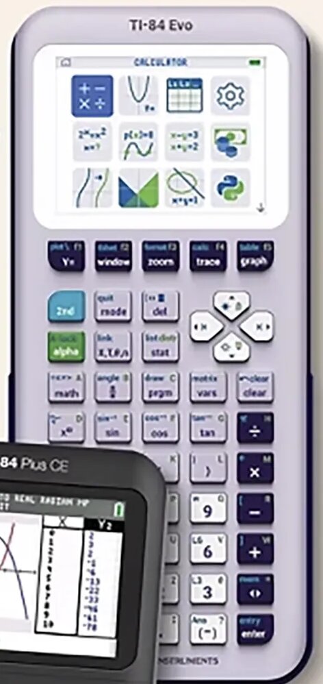 Texas Instruments TI-84 Evo graphing calculator