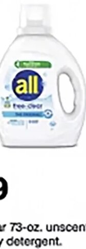 All Free Clear Liquid Laundry Detergent