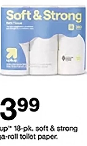 up&up Soft & Strong Toilet Paper