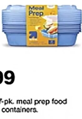 up&up Meal Prep Food Storage Containers