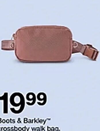 Boots & Barkley crossbody walk bag