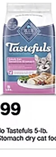 Blue Buffalo Tastefuls dry cat food at Target