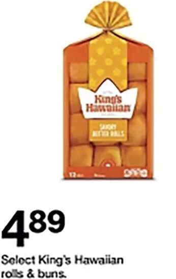 King's Hawaiian rolls & buns