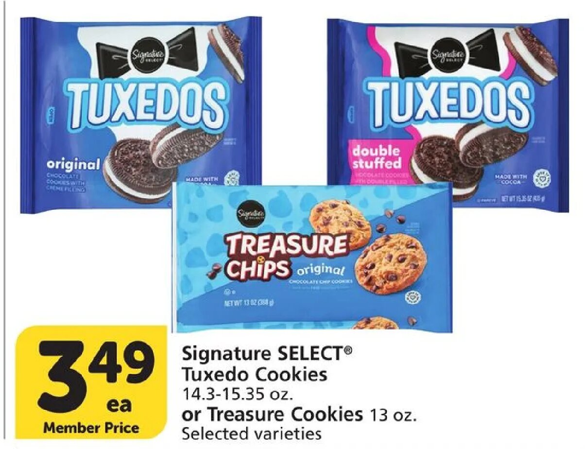 Signature SELECT Tuxedo Cookies or Treasure Chips