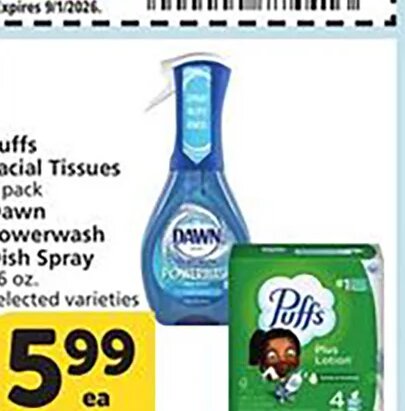Puffs Facial Tissues