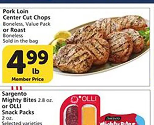 Pork Loin Center Cut Chops