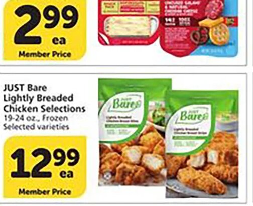 Sargento Mighty Bites at Vons