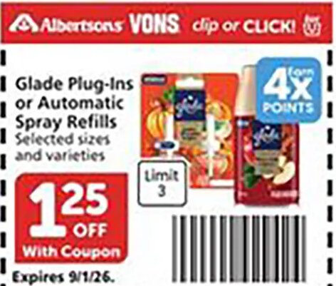 Glade Plug-Ins or Automatic Spray Refills