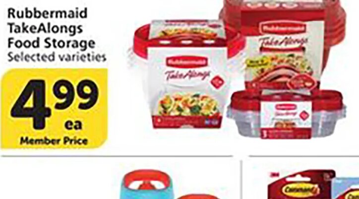 Rubbermaid TakeAlongs Food Storage