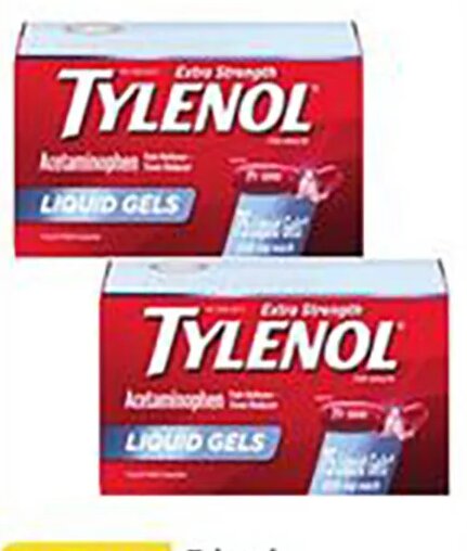 Tylenol Extra Strength Liquid Gels
