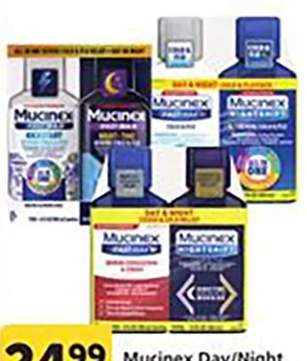 Mucinex Day/Night Liquid Combo Packs