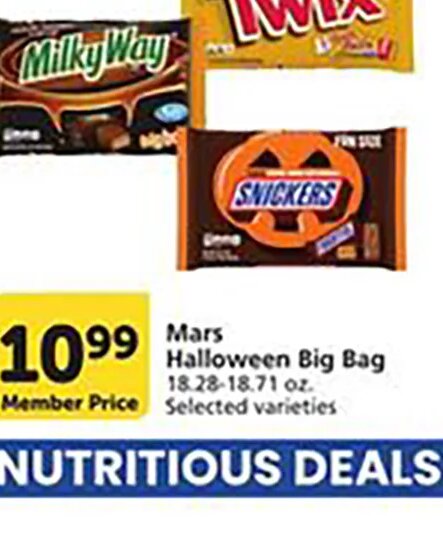 Mars Halloween Big Bag