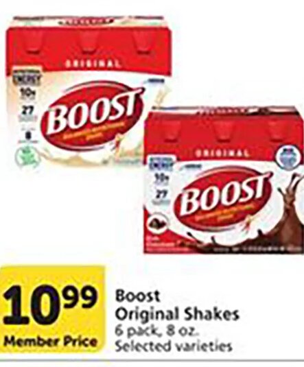 Boost Original Shakes