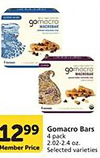 Gomacro Bars
